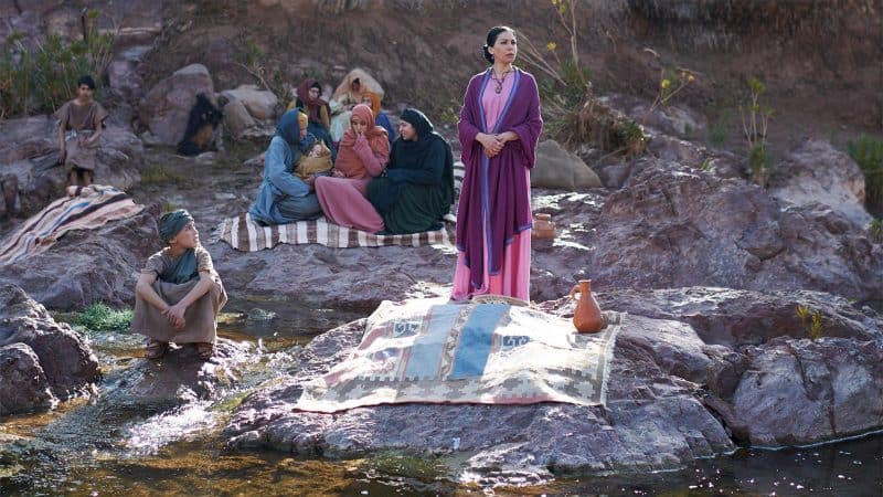 Lydia at the well - FreeBibleImages.org