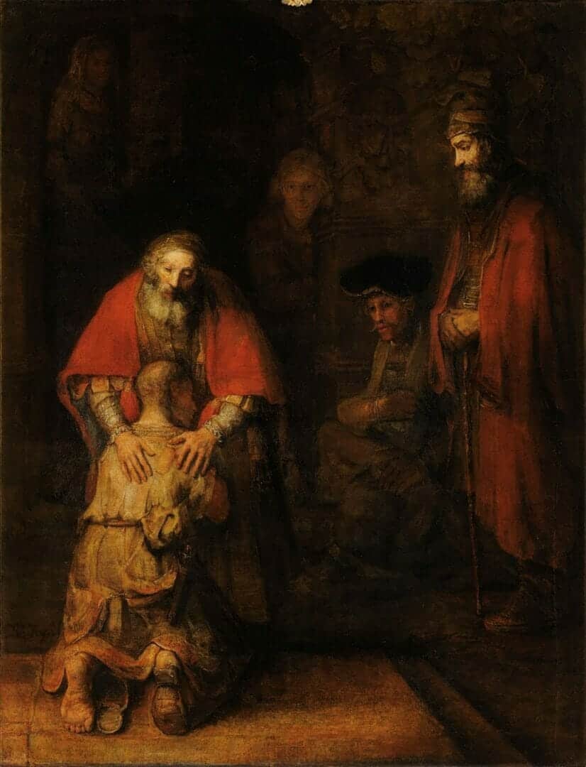 Return of the Prodigal Son - by Rembrandt
